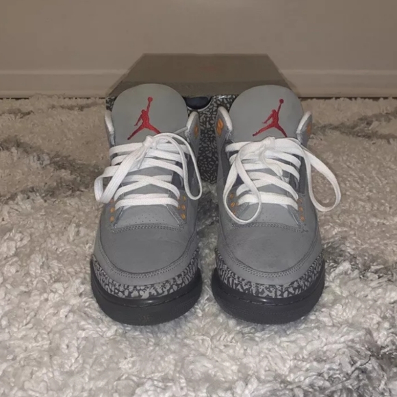 Nike Air Jordan 3 Retro Cool Grey Mens Size 9 - Picture 7 of 12
